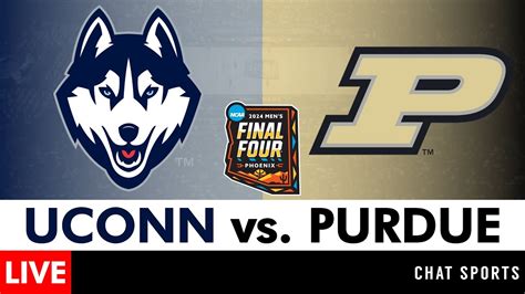 NCAA basketball National Championship Game: Purdue vs. UConn pro.